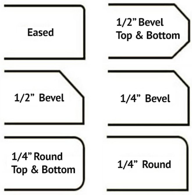 Binswanger Glass Edge Options